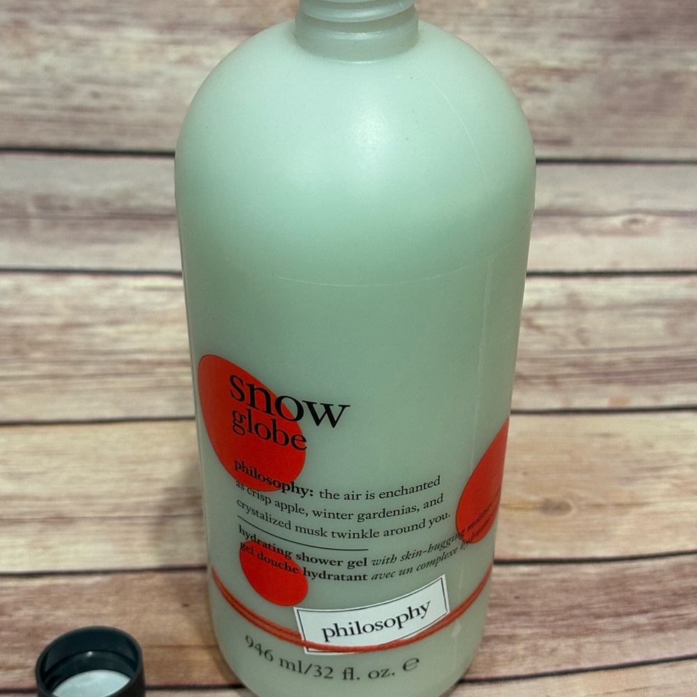 ✨NEW - Sealed✨ Philosophy Snow Globe Shower Gel - Cream - Large Size - Picture 3 of 4